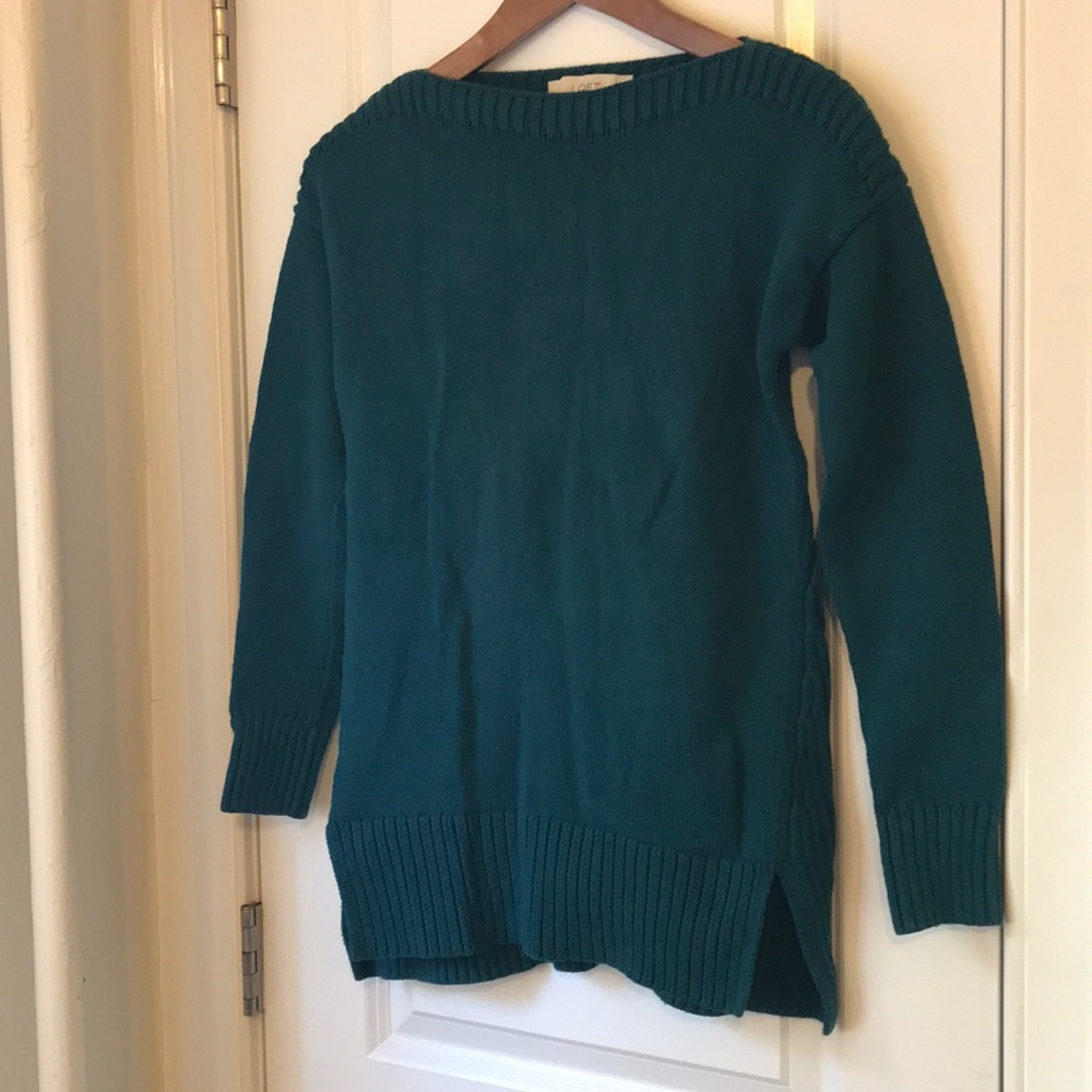 Green LOFT Knitted Sweater